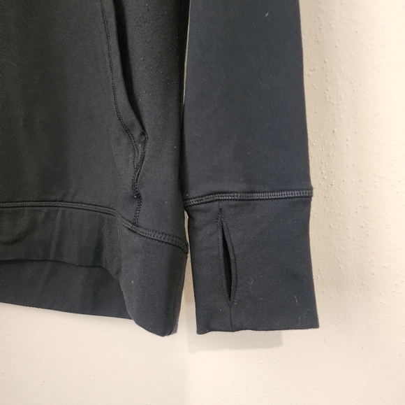 Black and Gold PINK Cowl Neck Sweatshirt - Picture 5 of 6